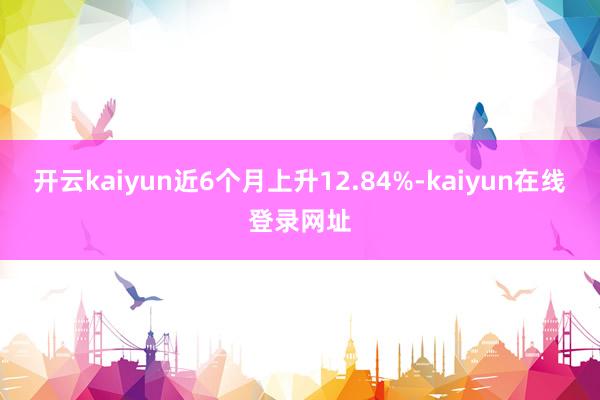 开云kaiyun近6个月上升12.84%-kaiyun在线登录网址